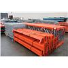 Image 1 : 13 REDIRACK 42"X192" PALLET RACKING UPRIGHTS WITH 64 3.25"X96" CROSSBEAMS