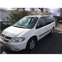 2007 DODGE GRAND CARAVAN CARGO VAN VIN 1D4GP24RX7B257814