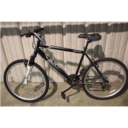 BLACK APOLLO SLANT 18 SPEED FRONT SUSPENSION MOUNTAIN BIKE