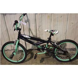 BLACK HUFFY DECAY 1 SPEED BMX BIKE