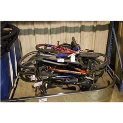 ASSORTED BICYCLE PARTS