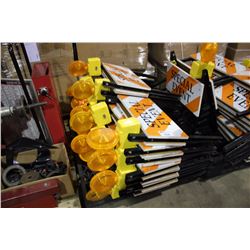 PALLET OF FLASHING SPECIAL EVENT SIGNS