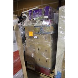 PALLET OF ASSORTED HOUSEHOLD CONTENTS FROM STORAGE LOCKER