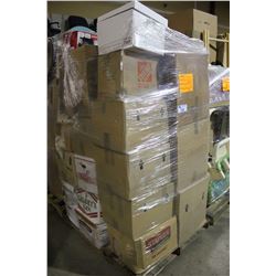 PALLET OF ASSORTED HOUSEHOLD CONTENTS FROM STORAGE LOCKER