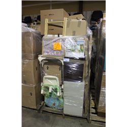 PALLET OF ASSORTED HOUSEHOLD CONTENTS FROM STORAGE LOCKER