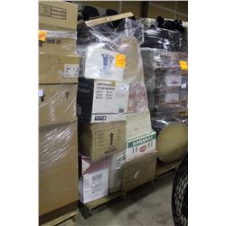 PALLET OF ASSORTED HOUSEHOLD CONTENTS FROM STORAGE LOCKER