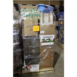 PALLET OF ASSORTED HOUSEHOLD CONTENTS FROM STORAGE LOCKER