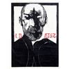 Image 1 : Leonard Baskin, Self Portrait, Woodcut