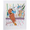 Image 1 : Peter Max, Monk and Vase, Lithograph