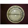 Image 2 : Satsuma charger, hand painted and enameled scenic decoration, tree with moon and bird, hairline r...