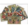 Image 1 : Six Memorial Day postcards one with Abraham Lincoln (crease), one with GAR design, normal wear to...