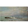 Image 1 : A.J. Ripley, o/c portrait of a steam sailing vessel "Norwood", signed A.J. Ripley 1892, American...