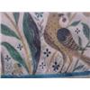 Image 3 : D.Y. Ellinger, framed theorem, blue centerbowl with flowers and bird, signed DH Ellinger, listed...