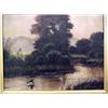 Image 2 : W.Y. Gardiner, o/b landscape with stream and duck signed W.Y. Gardiner, 1917 (L.R), measures appr...