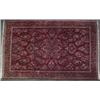 Image 1 : Hand tied Oriental rug "Sarouk", semi-antique, C.1940's, approximate measurements 49" x 7'8" E...