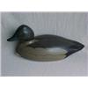 Image 1 : Duck decoy, gray and black with glass eyes, signed Reitmeyer, Pomona, New Jersey, 14" long X 6 1/...