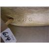 Image 3 : Carved Shore Bird on wooden stand with bead eyes and nail bill, 17 1/2" long X 8 1/2" high Est...