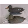 Image 1 : Pair of plastic working mallards, 1950's, made in Italy, both 17" long X 8" high Estimate 50/1...