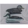 Image 1 : Two plastic decoys, made in Italy, 1950's, weighted, 15" long X 6 1/2" high Estimate 50/75...