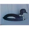 Image 1 : Duck decoy, nicely carved, painted eyes, early 20th C., 13 1/4" long X 6 1/4" high Estimate 15...