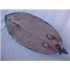 Image 2 : Duck decoy, nicely carved, painted eyes, early 20th C., 13 1/4" long X 6 1/4" high Estimate 15...