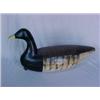 Image 1 : Duck decoy, hollow carved, weighted, 17 1/4" long X 9" high Estimate 100/200...