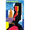 Image 1 : Italian advertising poster - AIR FRANCE ESPANA