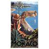 Image 1 : Advertising poster tourism, Montecarlo -MONACO P.L.M.