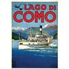 Image 1 : Italian advertising poster, lakes - LAGO DI COMO