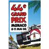 Image 1 : Italian advertising poster, automobiles - 44E GRAND PRIX MONACO