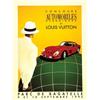 Image 1 : Italian advertising poster, automobiles - CONCOURS AUTOMOBILES CLASSIQUES ET LOUIS VUITTON