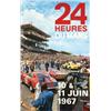 Image 1 : Italian advertising poster, automobiles - 24 HEURES DU MANS 1967