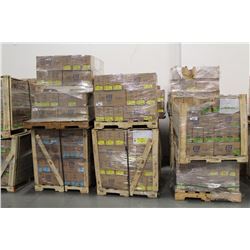 ROW OF APPROX. 4 PALLETS OF ASSORTED BOX NAILS & FINISHING NAILS