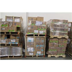 ROW OF APPROX. 4 PALLETS OF ASSORTED BOX NAILS & ROOFING NAILS