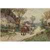 Image 1 : adelaide haselgrave,AN APRIL MORNING - GOING TO WORK....