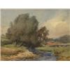 Image 1 : charles birss,TWO VIEWS: HIGHLAND STREAM; and WILLOWS ON THE BANK (A double-sided sheet)....