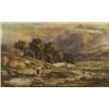 Image 1 : J. J. HUGHES,GIRL WITH CATTLE NEAR STREAM....