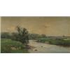 Image 1 : archibald w. hogg,TRANQUIL RIVER LANDSCAPE....