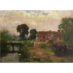 henry john YEEND King,GIRLS NEAR THE GARDEN....