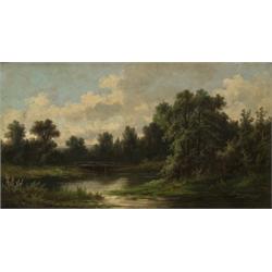 john henry boel,RIVER LANDSCAPE....