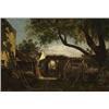 Image 1 : albert decamps,FARMER'S COURTYARD....