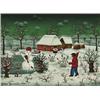 Image 1 : josip generalic,A WINTER AFTERNOON SNOWBALL FIGHT....