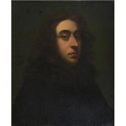 seventeenth century british school,PORTRAIT OF A YOUNG GENTLEMAN (Possibly Samuel Pepys)....