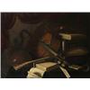 Image 1 : circle of bartolomeo bettera,STILLLIFE WITH MUSICAL INSTRUMENTS....