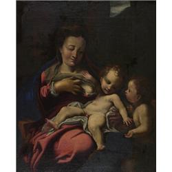after correggio,MADONNA DEL LATTE....
