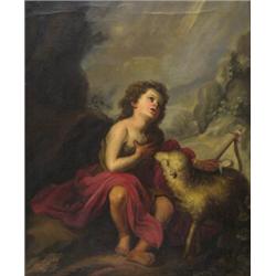 a. casaceca after bartolome esteban murillo,SAN JUANITO....