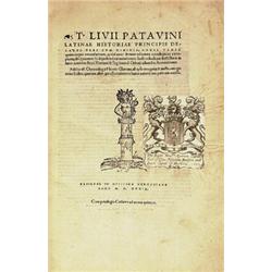 t. livii patavini ,Latinae Historiae Principis Decades Tres Cum Dimidia......