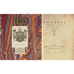 arnobius,Dispurationum Adversus Gentes Libri Octo (Editio Princeps)....