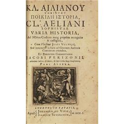 claudius aelianius,Varia Historia......