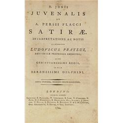 d. junii juvenalis et a persii flacci ,Satirae....